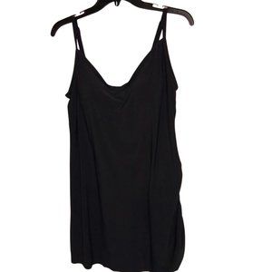 Black Aqua Green One Piece Swimsuit Size 18W